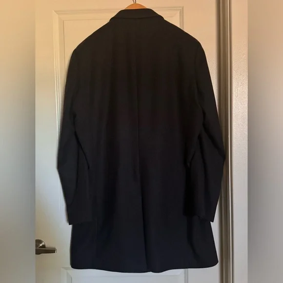 Hugo Boss "Wool-Bend Coat With Full Lining" for Men